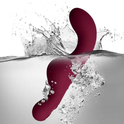 Vibrátor na bod G a k sezení Rocks-Off Ruby Glow Blush s ovladačem, červený - obrázek 6