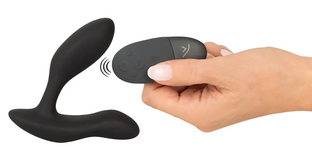 Vibrační stimulátor prostaty We-Vibe Vector+ s aplikací a ovladačem, černý - obrázek 8