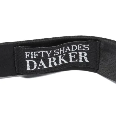 Motýlek s funkcí pout 2 v 1 Fifty Shades of Grey Darker His Rules, černý - obrázek 3