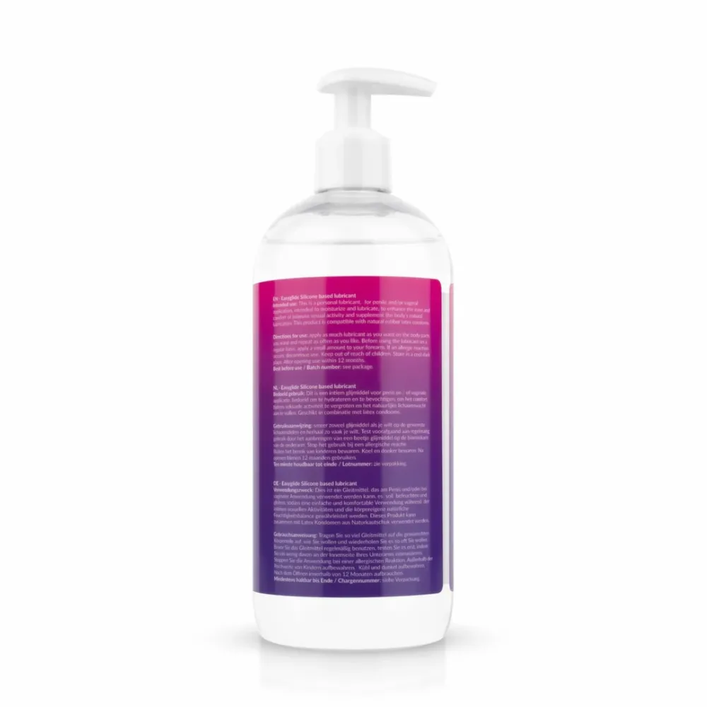Silikonový lubrikační gel EasyGlide, 500 ml - obrázek 3