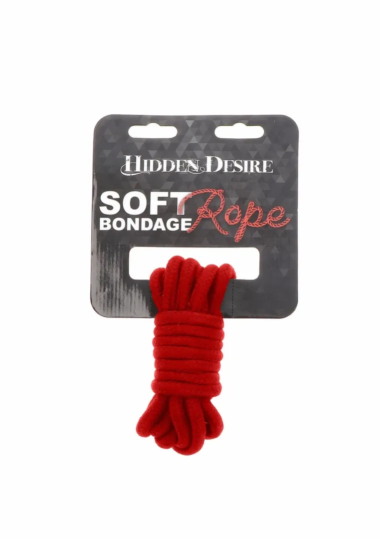 Bondage lano Hidden Desire z polypropylenu, 3 m, černé - obrázek 3