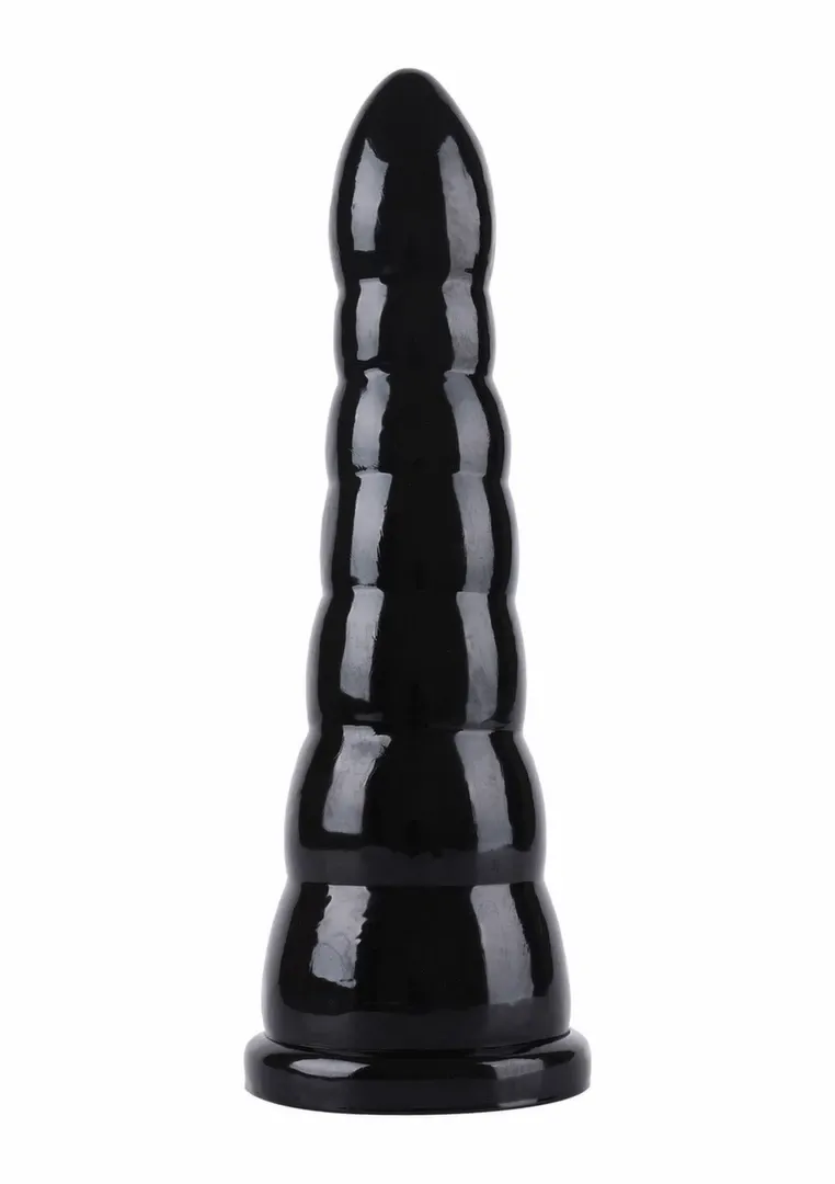 Kuželovitý anální kolík Hidden Desire Extreme Anal Cone XXL, 26 cm, černý - obrázek 2