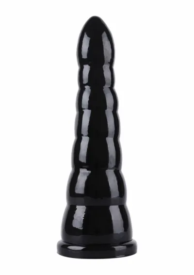 Kuželovitý anální kolík Hidden Desire Extreme Anal Cone XXL, 26 cm, černý - obrázek 2