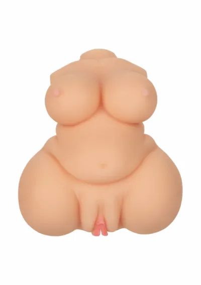 Masturbátor CalExotics The Personal Secretary se dvěma otvory, Pure Skin, 0,9 kg - obrázek 3