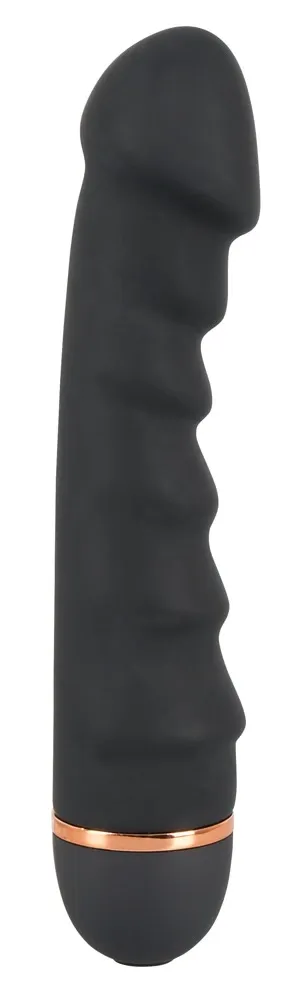 Ohebný vibrátor You2Toys Bendy Ripple, 20 režimů, černý, 16,5 cm - obrázek 2