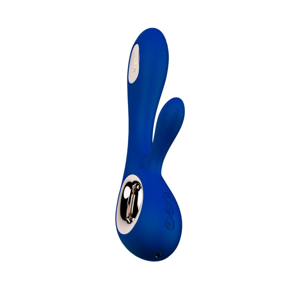 Rabbit vibrátor LELO Soraya Wave s technologií WaveMotion, tmavě modrý - obrázek 5