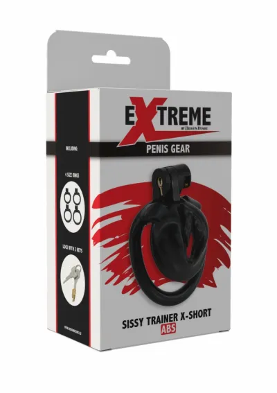Klec cudnosti Hidden Desire Extreme Sissy Trainer X-Short, růžová - obrázek 2