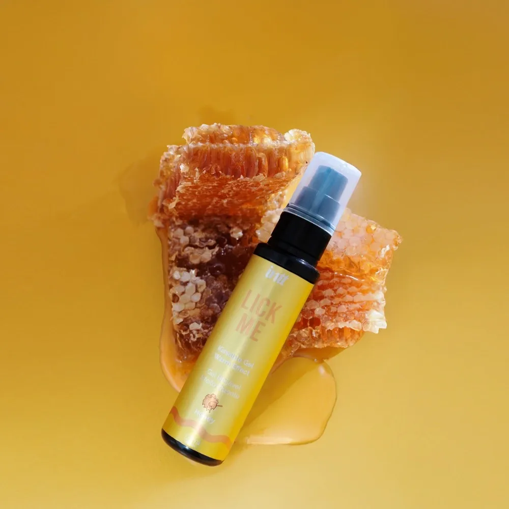 Jedlý hřejivý gel INTT Lick Me s medovou příchutí, 50 ml - obrázek 5