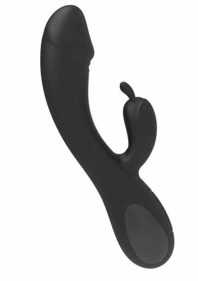 Rabbit vibrátor She.E.O eStim s elektrostimulací, silikon, černý - obrázek 3