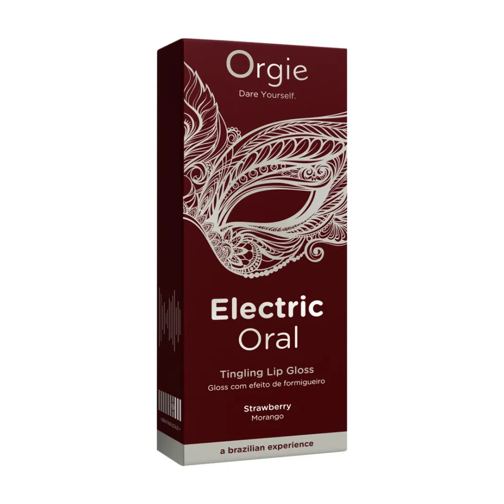 Lesk na rty s vibračním efektem pro orální sex Orgie Electric, 15 ml - obrázek 2