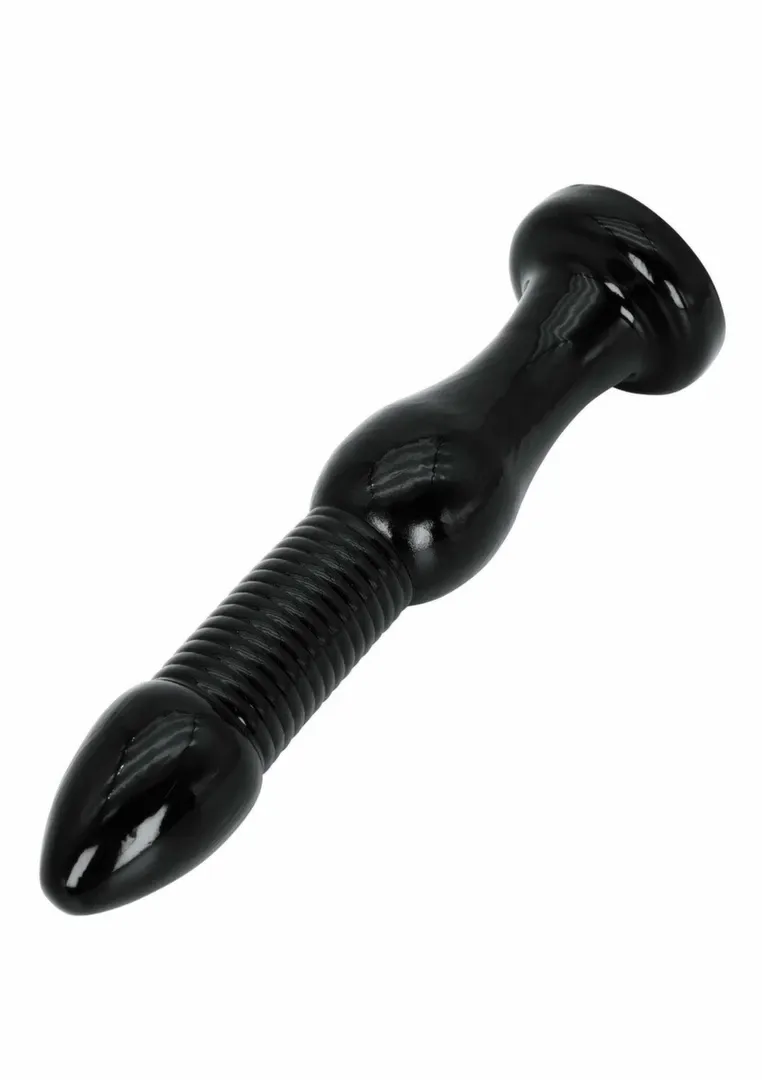 Anální kolík Hidden Desire Extreme Anal Intruder XXL, 28 cm, PVC, černý - obrázek 4