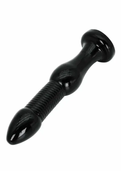 Anální kolík Hidden Desire Extreme Anal Intruder XXL, 28 cm, PVC, černý - obrázek 4