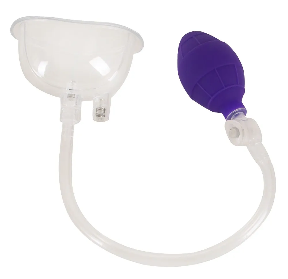Vakuová pumpa pro ženy Bad Kitty s ručním balonkem, průhledná, 12,5 × 7,5 cm - obrázek 4