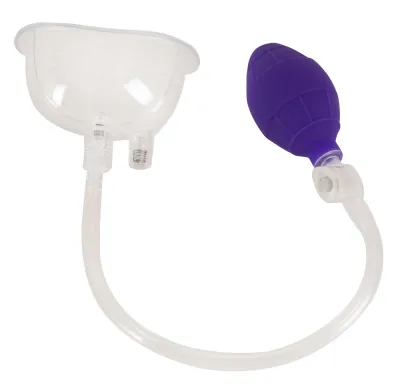 Vakuová pumpa pro ženy Bad Kitty s ručním balonkem, průhledná, 12,5 × 7,5 cm - obrázek 4