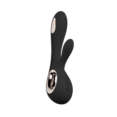 Rabbit vibrátor LELO Soraya Wave s pohybem WaveMotion, černý - obrázek 9