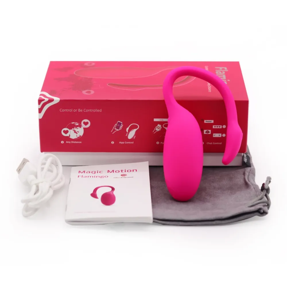 Chytrý vibrátor Magic Motion Flamingo s ovládáním aplikací, růžový, 7,2 cm - obrázek 4