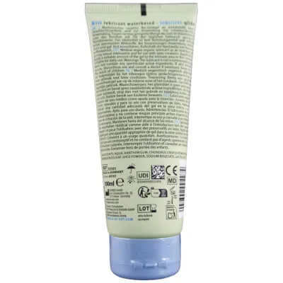 Bio lubrikační gel HOT Sensitiv s aloe vera, na vodní bázi, 100 ml - obrázek 2
