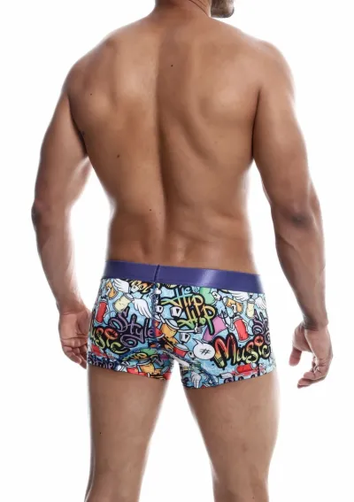 Pánské boxerky MaleBasics Hipster Trunk, černé, M - obrázek 6