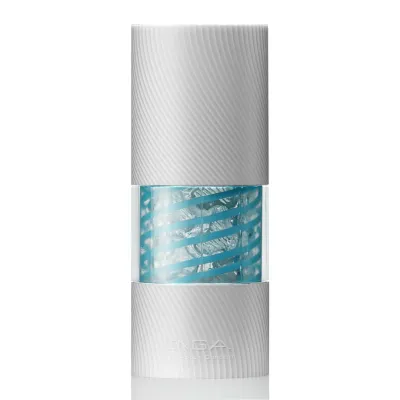 Masturbátor TENGA Spinner 01 Tetra s geometrickou strukturou, průhledný - obrázek 4
