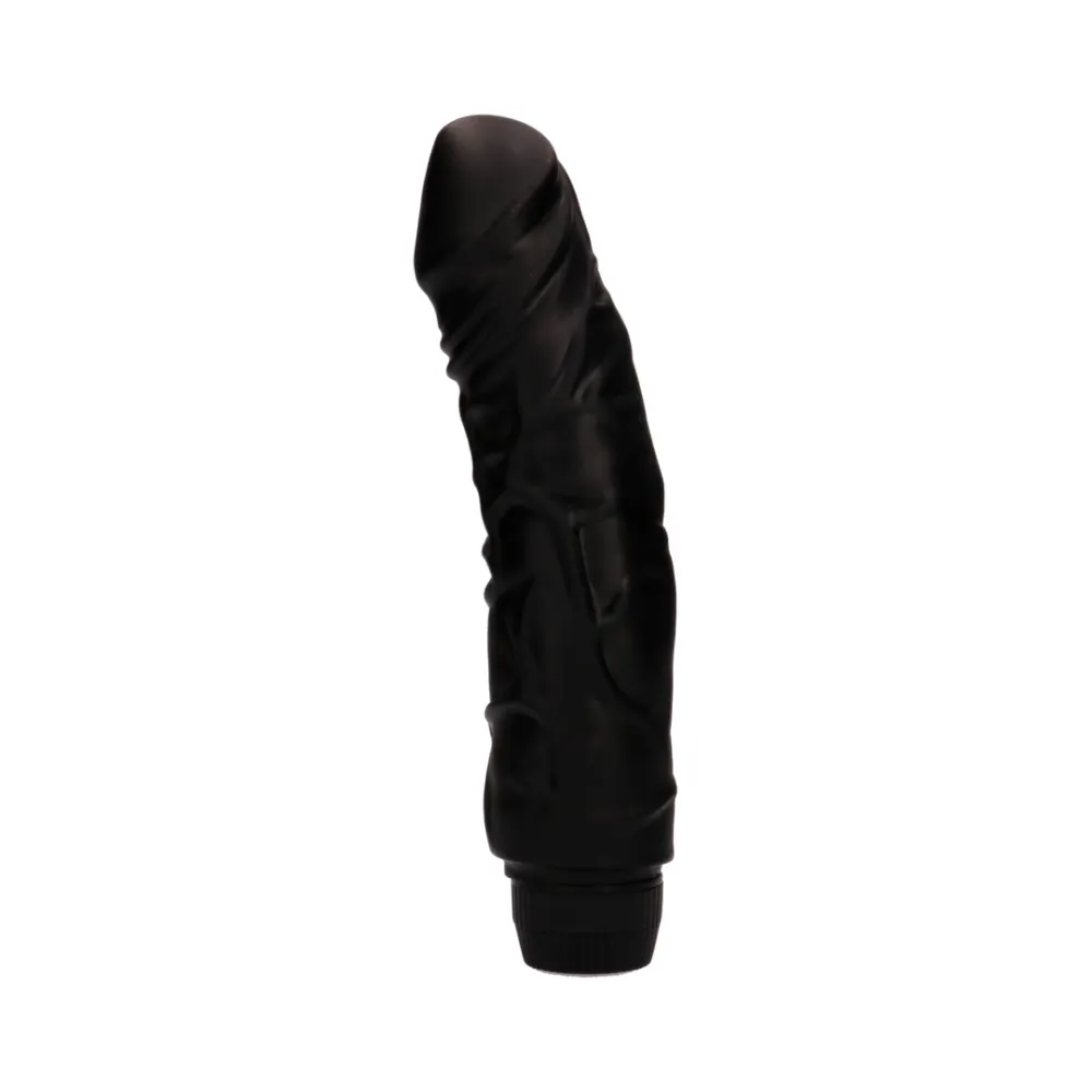 Realistický vibrátor Seven Creations Perfect Pleasures, černý, 22 cm