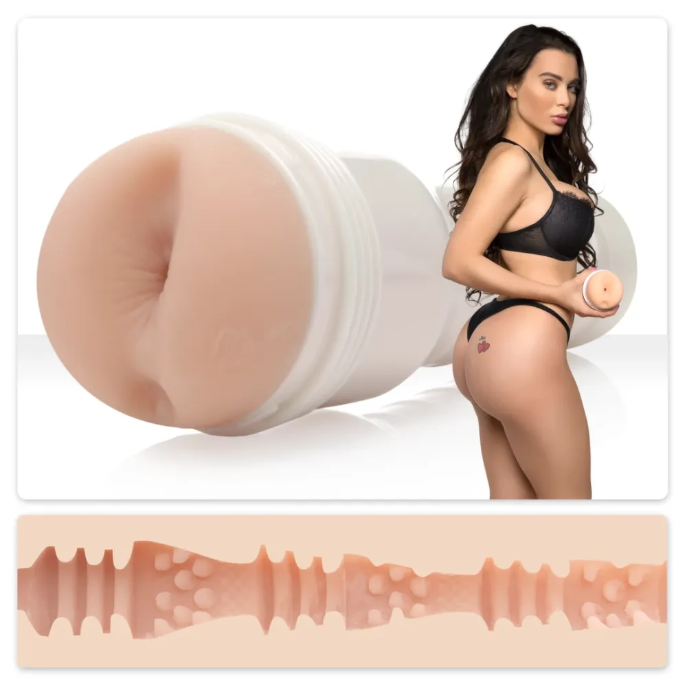 Masturbátor Fleshlight Girls Lana Rhoades Karma, průhledný