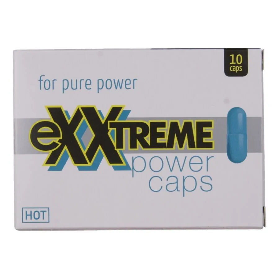 Kapsle pro muže HOT eXXtreme Power Caps, 10 ks