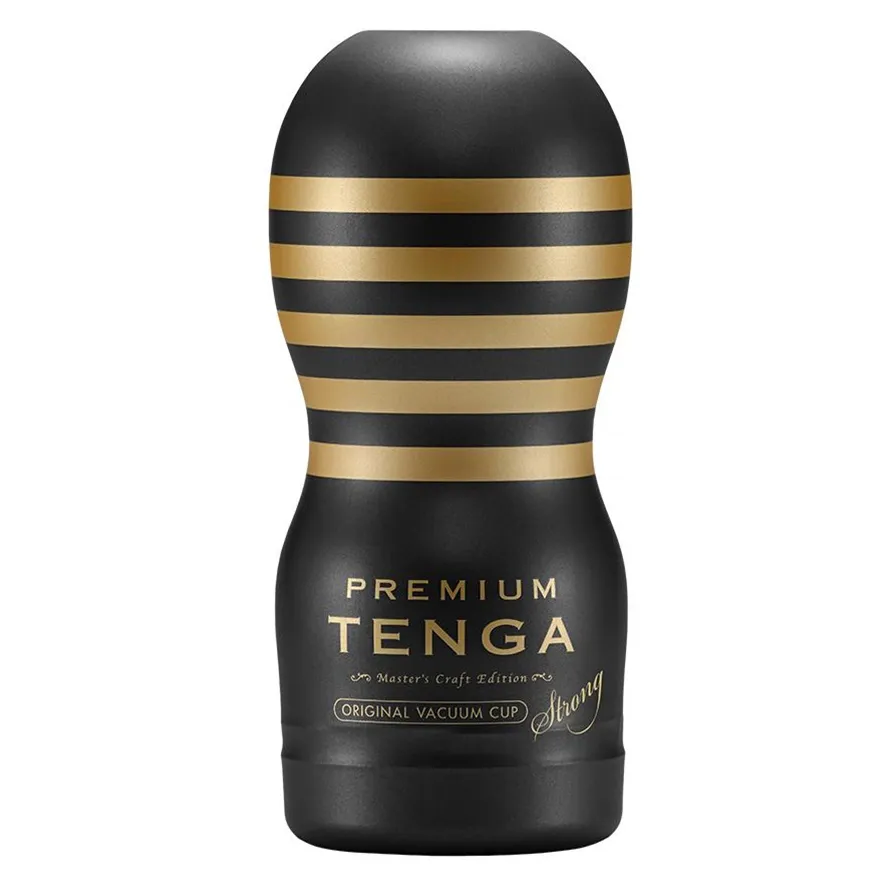 Masturbátor Tenga Premium Original Vacuum Cup Strong, černý