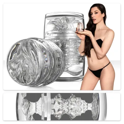Masturbátor Fleshlight Quickshot Stoya, kompaktní, průhledný
