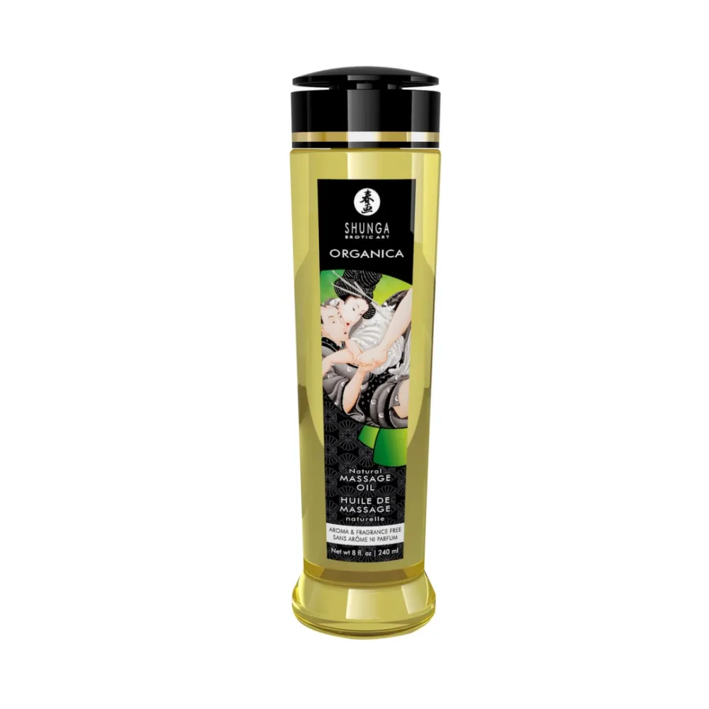 Přírodní masážní olej Shunga Organica, 240 ml