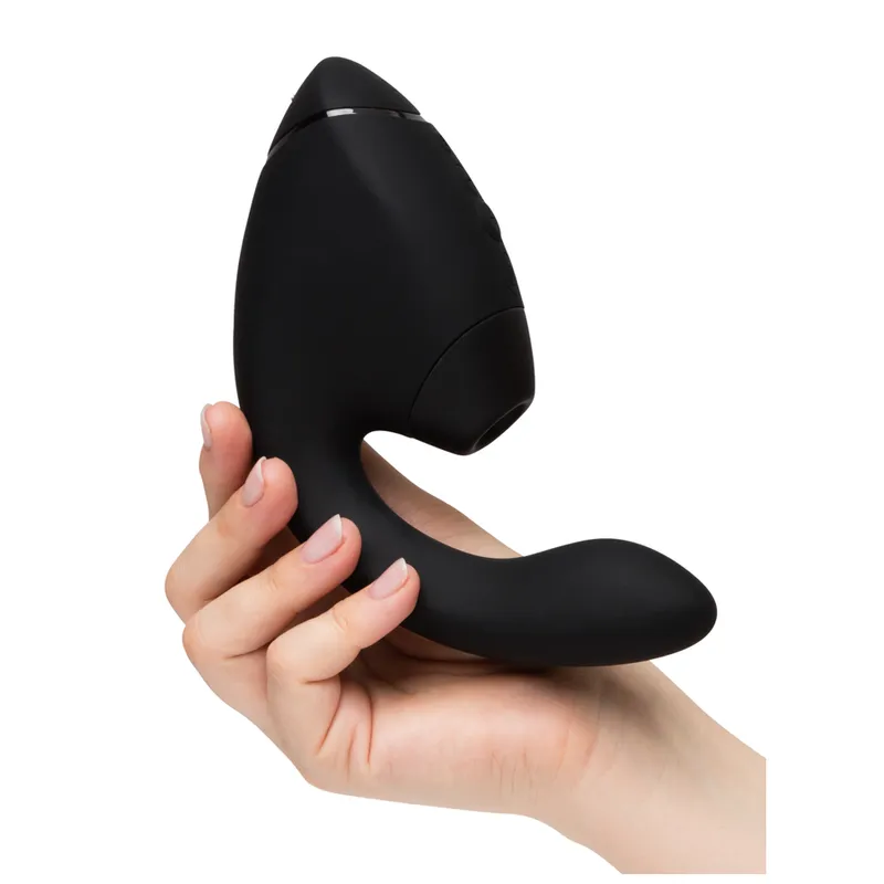 Rabbit vibrátor s tlakovým stimulátorem klitorisu Womanizer Duo 2, černý - obrázek 6