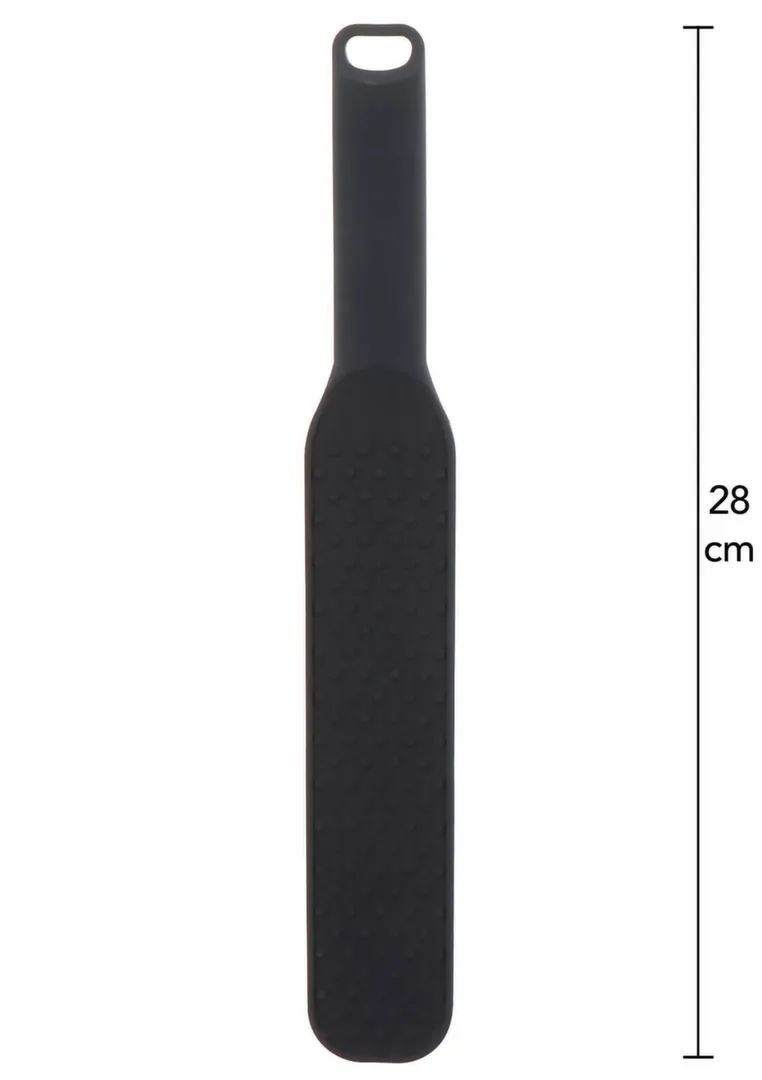 Plácačka s hroty Extreme by Hidden Desire Spiked Paddle Medium, silikon, černá