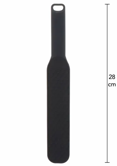 Plácačka s hroty Extreme by Hidden Desire Spiked Paddle Medium, silikon, černá