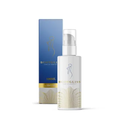 Silikonový lubrikační gel BodyGliss Care & Comfort s vitaminem E, 100 ml