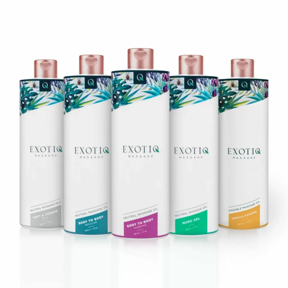 Masážní olej Exotiq Body To Body, 500 ml - obrázek 4