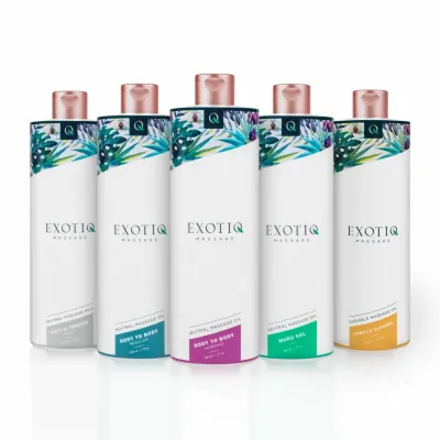 Masážní olej Exotiq Body To Body, 500 ml - obrázek 4