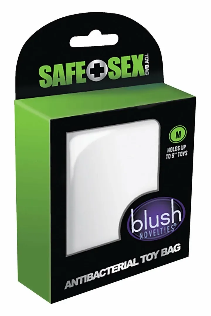 Antibakteriální sáček na pomůcky SAFE SEX Medium se stříbrnými ionty, 26 x 7,6 cm