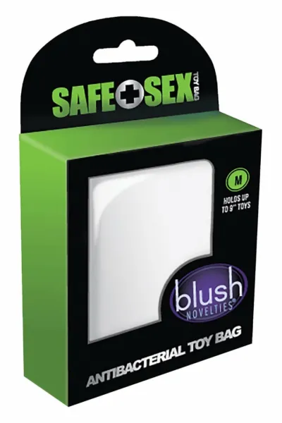 Antibakteriální sáček na pomůcky SAFE SEX Medium se stříbrnými ionty, 26 x 7,6 cm