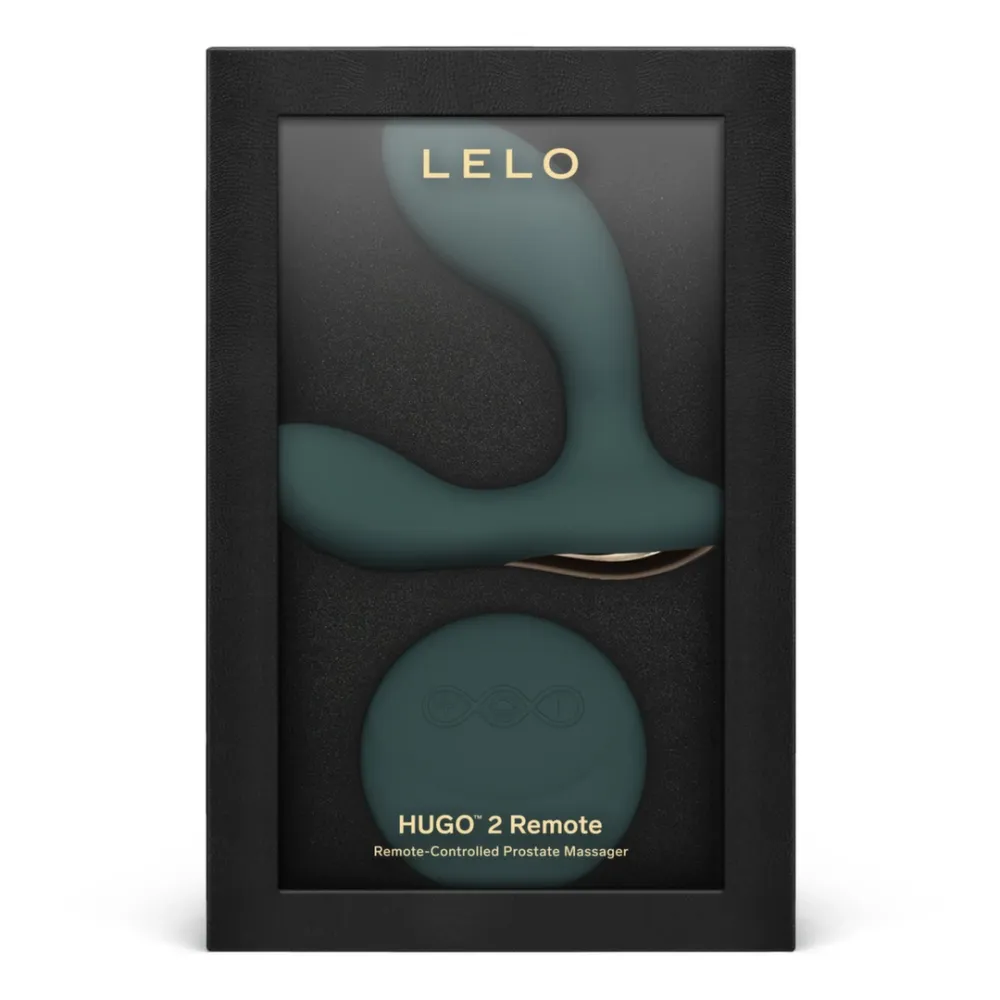 Stimulátor prostaty LELO Hugo 2 Remote s dálkovým ovládáním, zelený - obrázek 3