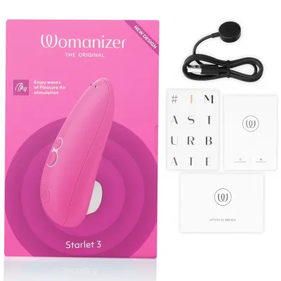 Tlakový stimulátor klitorisu Womanizer Starlet 3, růžový - obrázek 6
