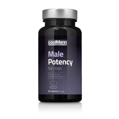 Doplněk stravy pro muže CoolMann Male Potency Tabs, 60 tablet