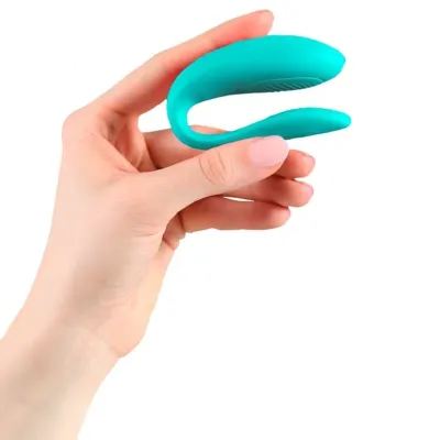 Vibrátor pro páry We-Vibe Sync Lite s aplikací, tyrkysový - obrázek 5