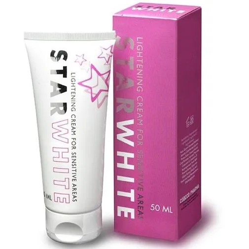 Zesvětlující krém na citlivé partie Cobeco Starwhite, 50 ml - obrázek 2