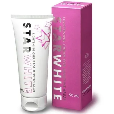 Zesvětlující krém na citlivé partie Cobeco Starwhite, 50 ml - obrázek 2