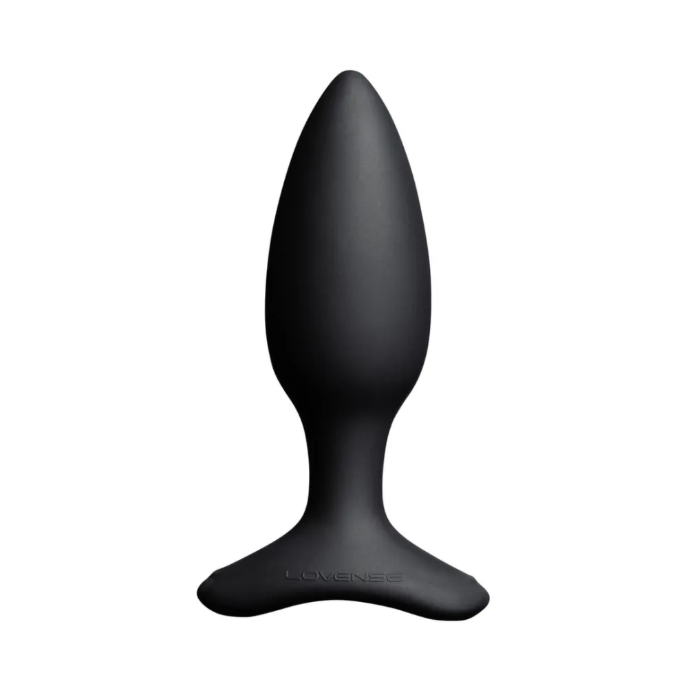 Vibrační anální kolík Lovense Hush 2 S ovládaný aplikací, 38 mm, silikon, černý