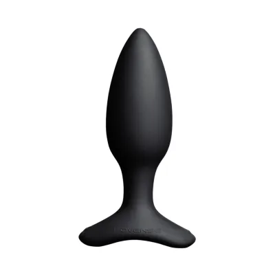 Vibrační anální kolík Lovense Hush 2 S ovládaný aplikací, 38 mm, silikon, černý