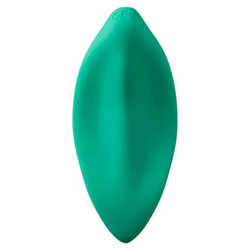 Vibrátor na klitoris ROMP Wave, ergonomický, tyrkysově zelený - obrázek 4