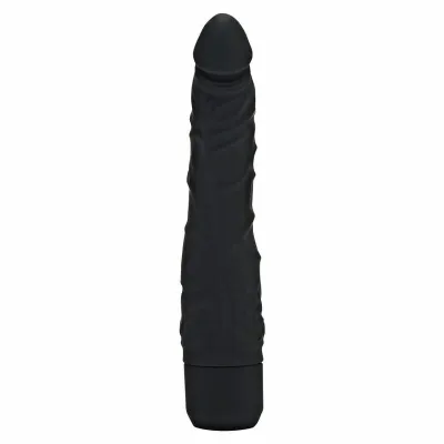 Realistický silikonový vibrátor Get Real Classic Slim, černý - obrázek 2