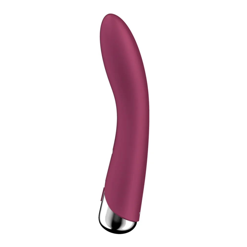 Rotační vibrátor na bod G Satisfyer Spinning Vibe 1, červený