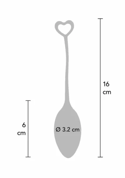 Venušiny kuličky se závažím Mae B Pelvic Floor Exercise Trainer, sada, silikon - obrázek 2