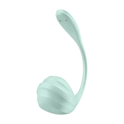 Nositelný vibrátor na bod G Satisfyer Smooth Petal s aplikací, mátový - obrázek 4